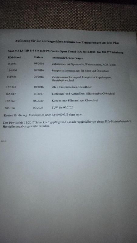 Grau Gebraucht 2008 Saab 9-3 Vector Kombi | 2.840 € (Fairer Preis) - Bild 1/4