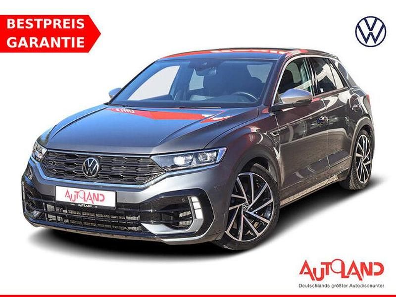 Indiumgrau metallic (metallic) Gebraucht 2020 VW T-Roc R SUV | 30.490 € (Teuer) - Bild 1/4