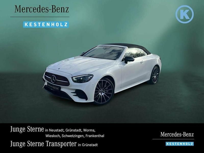 Weiß Gebraucht 2021 Mercedes E450 AMG Cabrio | 52.550 € (Fairer Preis) - Bild 1/4