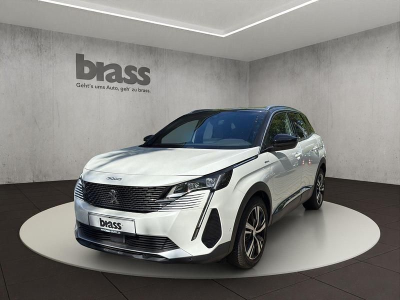 Perlmutt weiß Gebraucht 2021 Peugeot 3008 GT SUV | 25.990 € (Fairer Preis) - Bild 1/4
