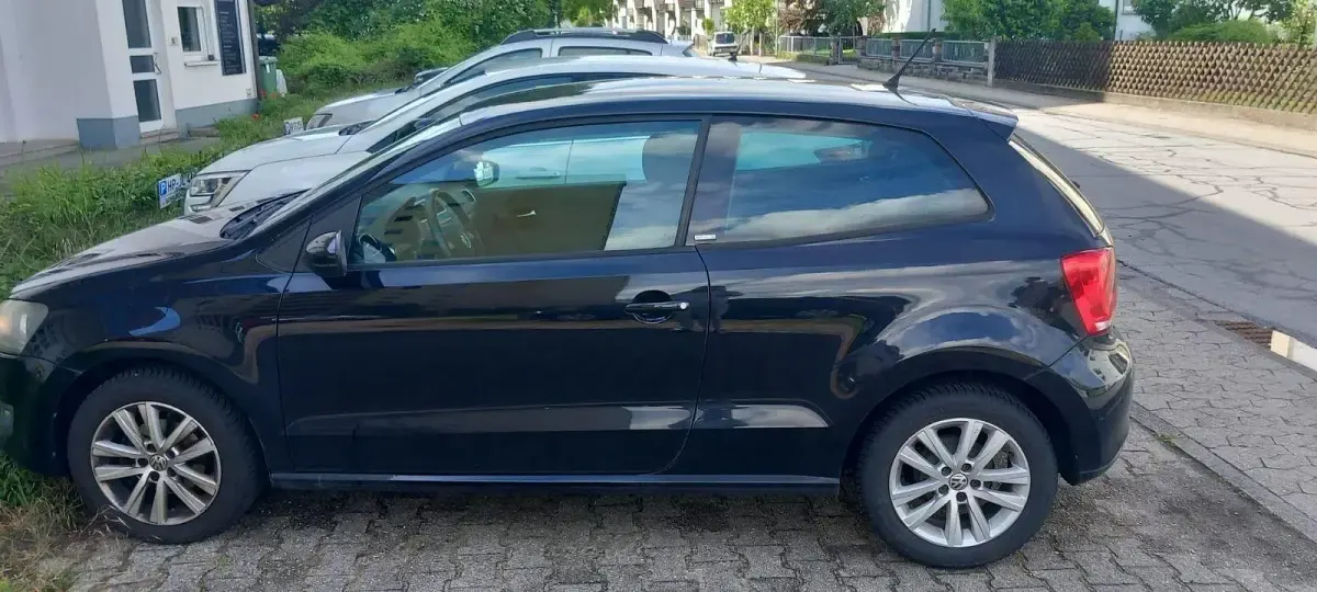 Gebraucht VW Polo 86 PS (63 kW) 2011 Schwarz Kleinwagen