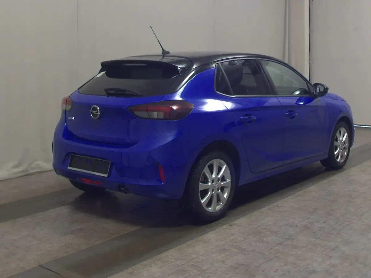 Gebraucht Opel Corsa Edition 101 PS (74 kW) 2022 Perl blau/voltaik blau Kleinwagen