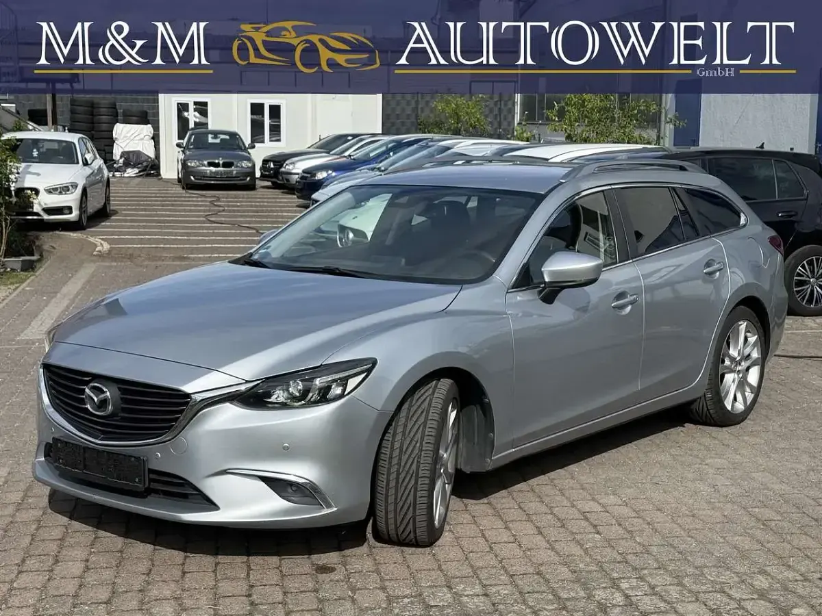 Second-hand Mazda 6 Kizoku 150 CP (110 kW) 2017 Argintiu Break