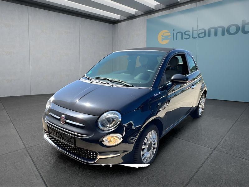 Schwarz Gebraucht 2021 Fiat 500C Dolcevita Cabrio | 13.949 € (Fairer Preis) - Bild 1/4