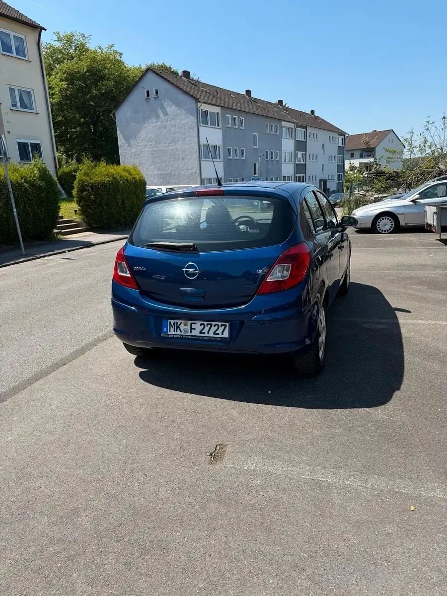 Gebraucht Opel Corsa 80 PS (58 kW) 2008 Blau Kleinwagen