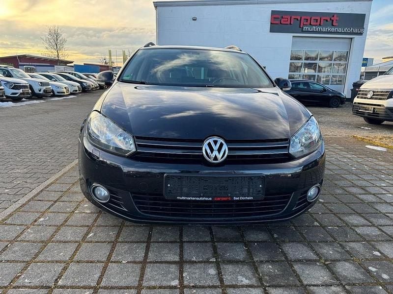 Gebraucht VW Golf VI Comfortline 122 PS (89 kW) 2010 Schwarz Kleinwagen