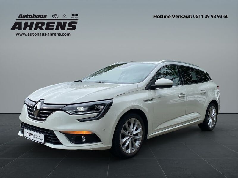 Weiss nacre Gebraucht 2019 Renault Mégane GrandTour LIMITED Kombi | 13.900 € (Fairer Preis) - Bild 1/4