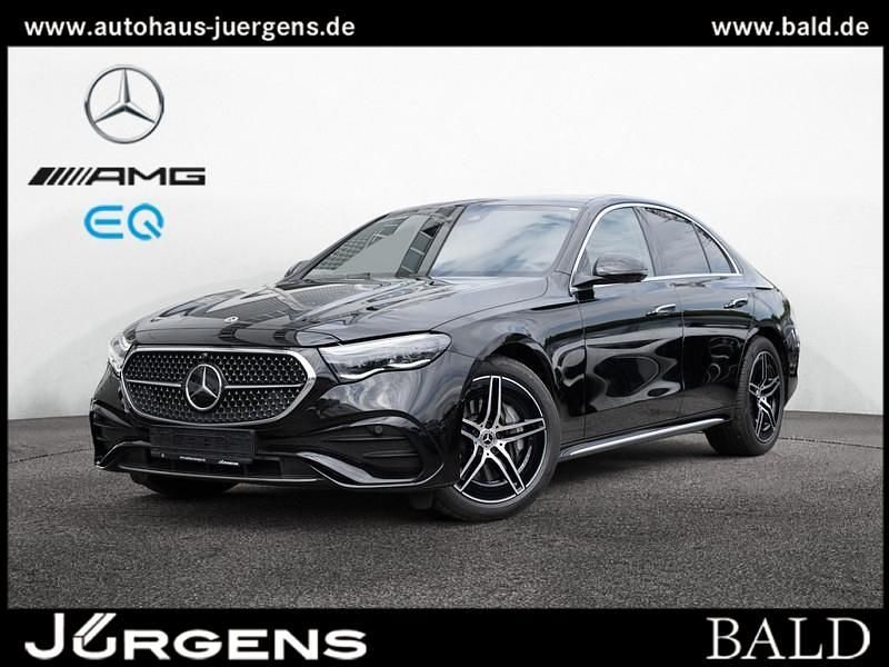 Schwarz metalliclack obsidianschwarz Gebraucht 2025 Mercedes E200 AMG Limousine | 59.490 € (Guter Preis) - Bild 1/4