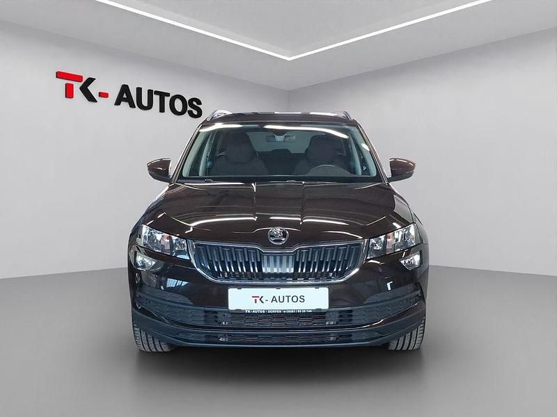 Gebraucht Skoda Karoq 150 PS (110 kW) 2021 Hneda magnetic/magnetic braun SUV