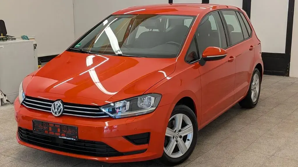Gebraucht VW Golf Sportsvan 110 PS (80 kW) 2014 Orange Van / Kleinbus