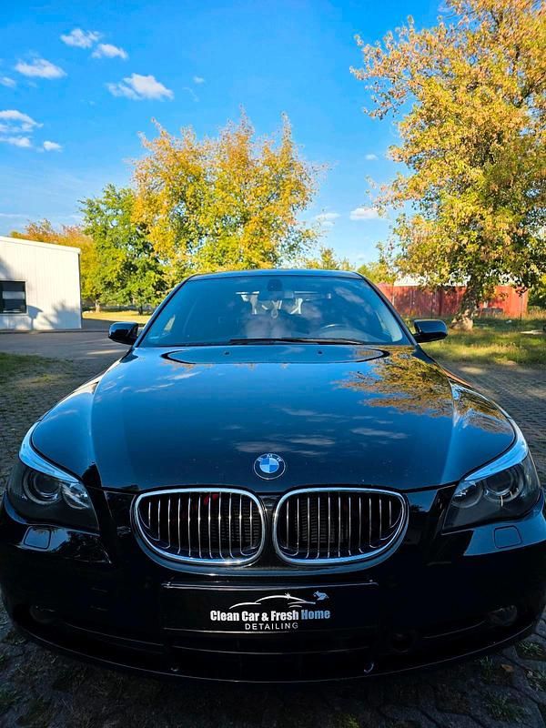Schwarz Gebraucht 2007 BMW 525 Limousine | 4.000 € - Bild 1/4