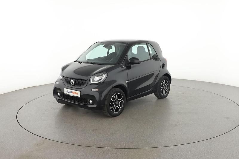 Schwarz Gebraucht 2016 Smart ForTwo Coupé Basis Kleinwagen | 12.550 € (Fairer Preis) - Bild 1/3