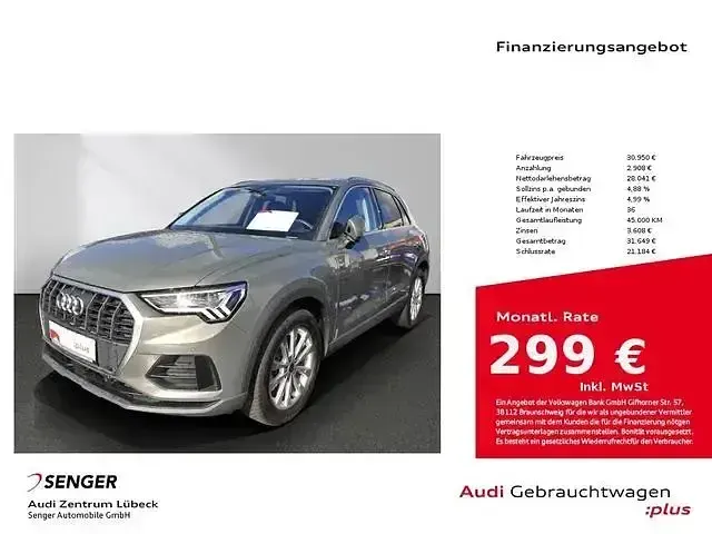 Używany Audi Q3 Ambiente 150 KM (110 kW) 2023 SUV