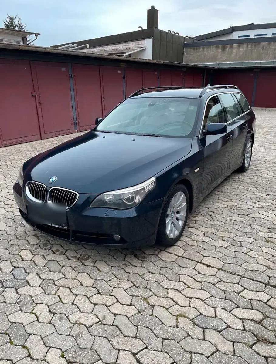 Brugt BMW 525 170 HK (125 kW) 2005 Blå Stationcar