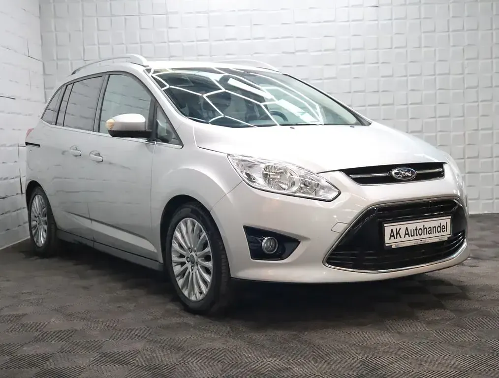 Gebraucht Ford Grand C-Max Titanium 116 PS (85 kW) 2011 Silber Van / Kleinbus