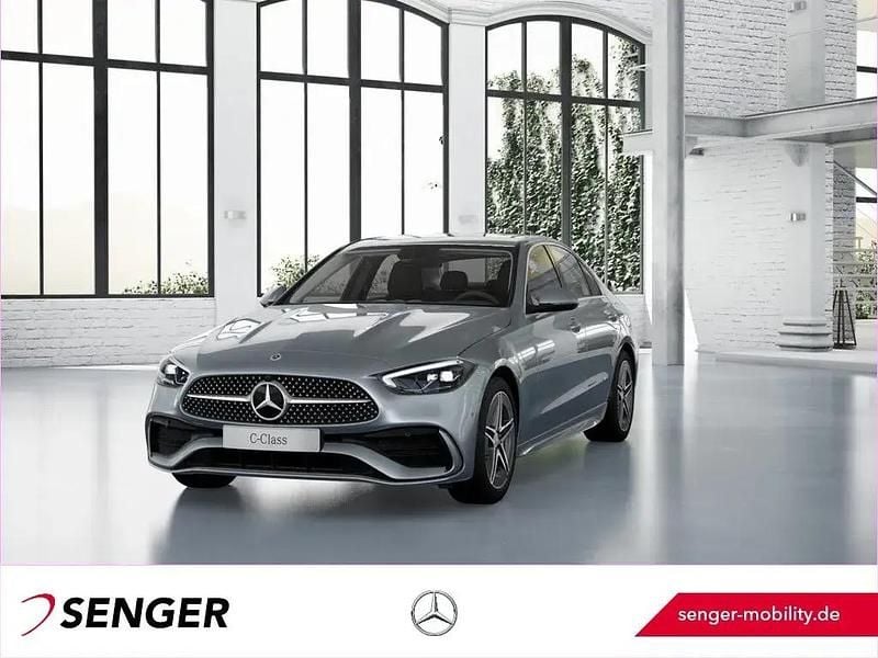 Lack hightechsilber Gebraucht 2023 Mercedes C300e AMG Limousine | 41.980 € (Guter Preis) - Bild 1/1