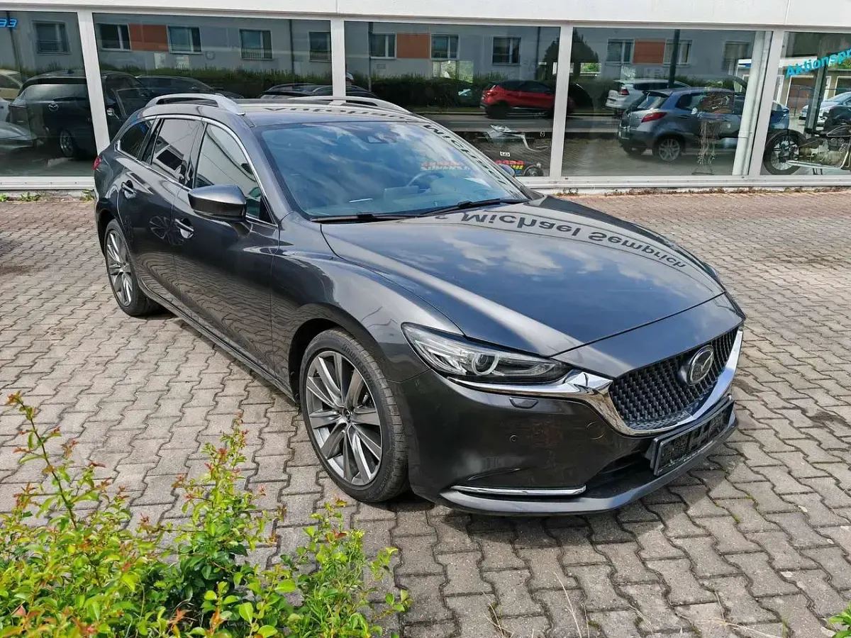 Gebraucht Mazda 6 Edition 184 PS (135 kW) 2021 Machine gray Kombi