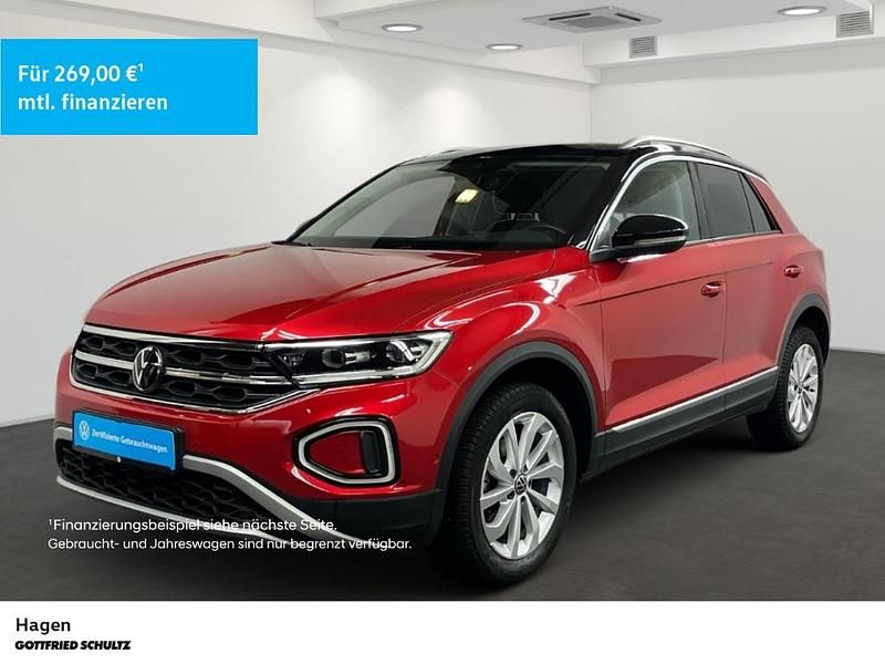Rot Gebraucht 2022 VW T-Roc Style SUV | 19.950 € (Guter Preis) - Bild 1/4