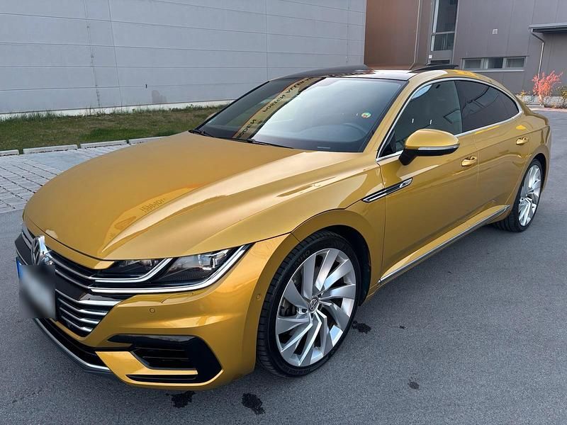 Gebraucht VW Arteon R-line 239 PS (175 kW) 2017 Gold Kleinwagen