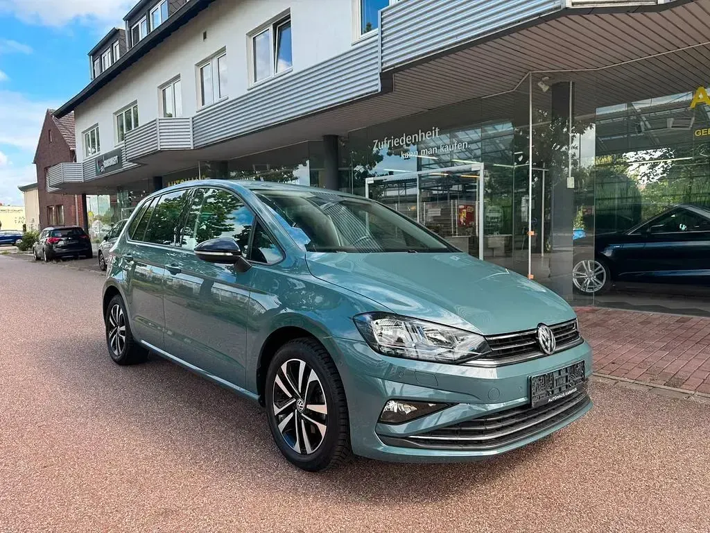 Gebraucht VW Golf VII IQ Drive 150 PS (110 kW) 2020 Petroleum blue metallic Van / Kleinbus