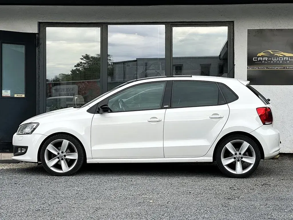 Gebraucht VW Polo Style 105 PS (77 kW) 2011 Weiß Kleinwagen