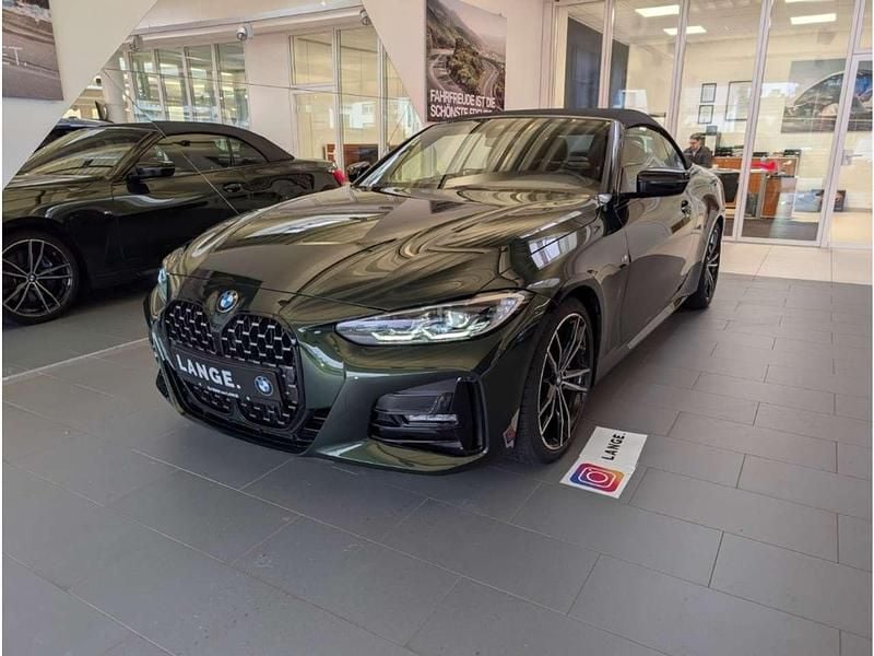 Sanremo green metallic Gebraucht 2021 BMW 430 Cabriolet M Sport Cabrio | 43.890 € (Fairer Preis) - Bild 1/4