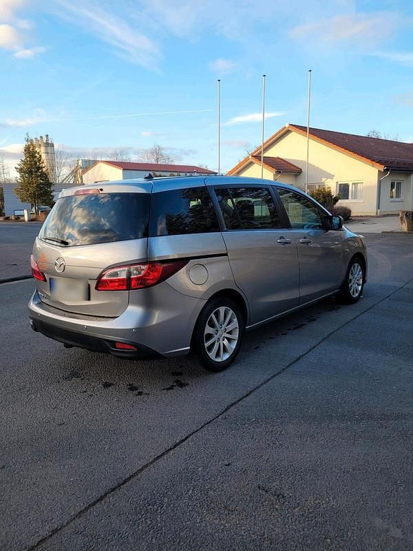 Gebraucht Mazda 5 116 PS (85 kW) 2012 Grau Van / Kleinbus