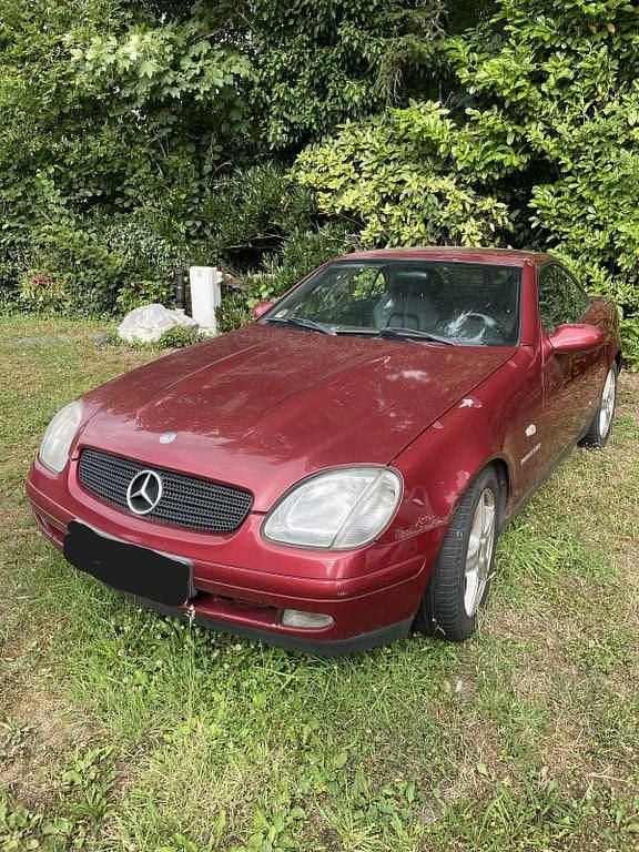 Rot Gebraucht 1999 Mercedes SLK230 Cabrio | 1.300 € (Superpreis) - Bild 1/4