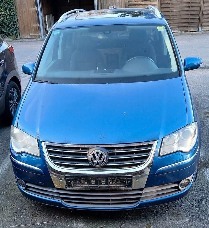 Gebraucht VW Touran Highline 170 PS (125 kW) 2007 Blau Van / Kleinbus