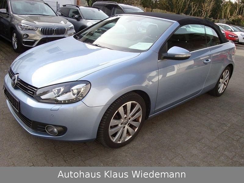 Gebraucht VW Golf Exclusive 105 PS (77 kW) 2011 Shark  blue Cabrio