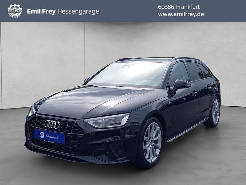 Schwarz Gebraucht 2023 Audi A4 S-Line Kombi | 29.550 € (Superpreis) - Bild 1/4
