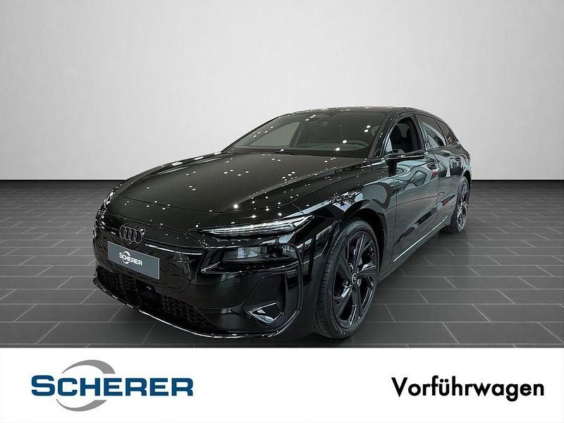 Mythosschwarz metallic (metallic) Gebraucht 2025 Audi A6 e-tron Ambiente Kombi | 78.490 € (Fairer Preis) - Bild 1/4