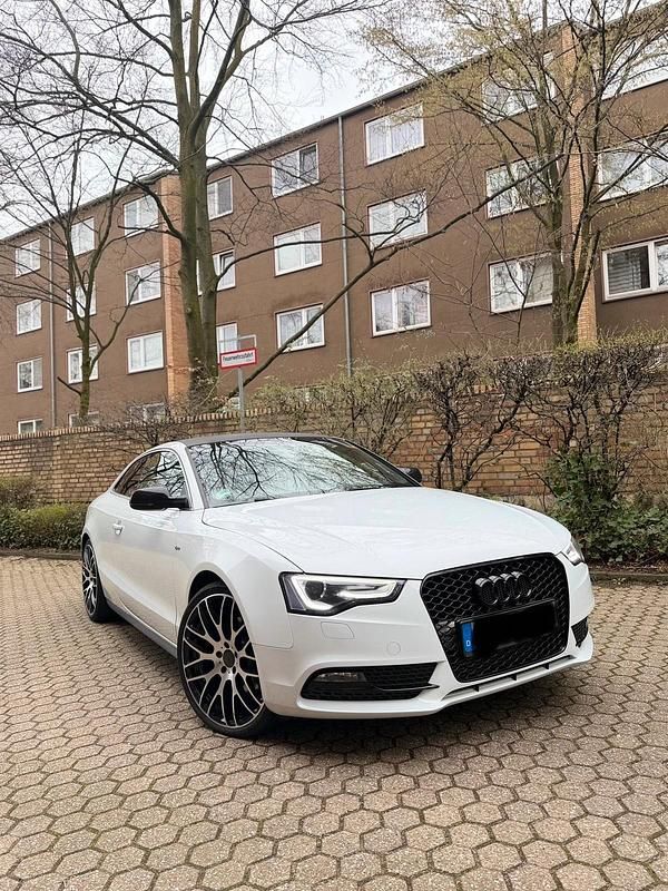 Gebraucht Audi A5 S-Line 204 PS (150 kW) 2014 Weiß Coupé