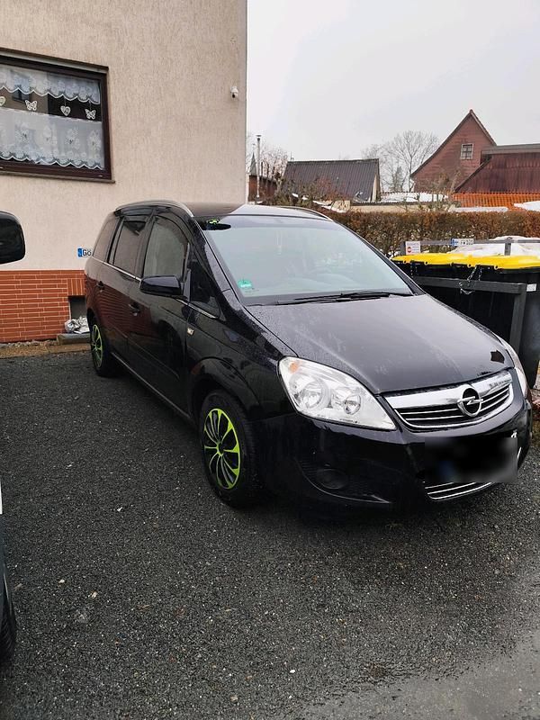Gebraucht Opel Zafira 115 PS (84 kW) 2009 Schwarz Van / Kleinbus