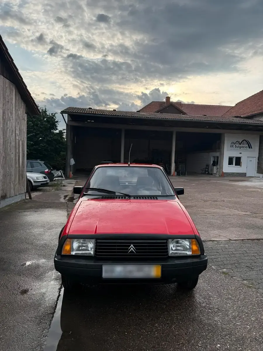 Gebraucht Citroën Visa 60 PS (44 kW) 1984 Rot Kleinwagen
