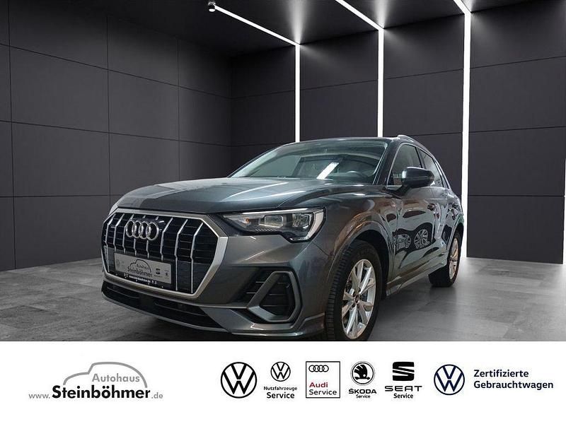 Daytonagrau perleffekt (grau) Gebraucht 2021 Audi Q3 S-Line SUV | 31.445 € (Guter Preis) - Bild 1/4