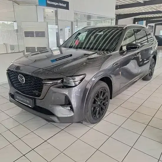 Gebraucht Mazda CX-80 Homura-Line 254 PS (186 kW) 2025 Machine gray SUV