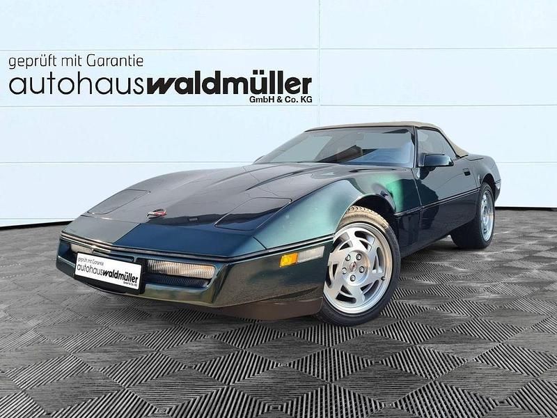 Grün Gebraucht 1990 Chevrolet Corvette C4 Cabrio | 19.000 € - Bild 1/4