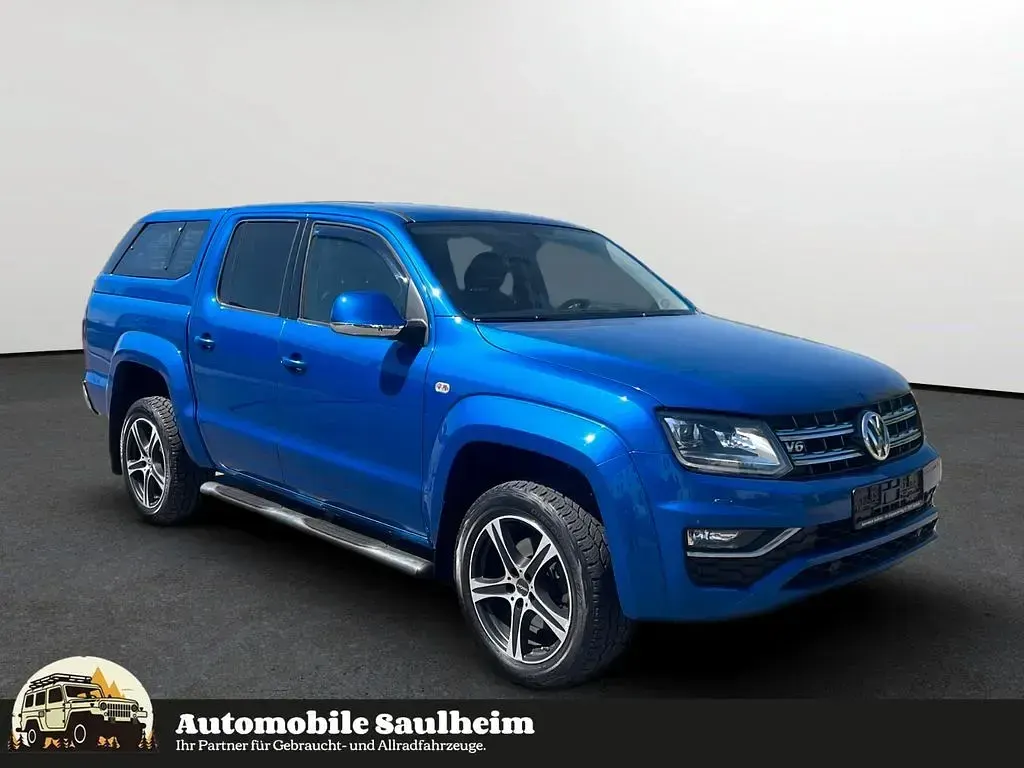 Gebraucht VW Amarok Aventura 224 PS (164 kW) 2017 Blau Pickup