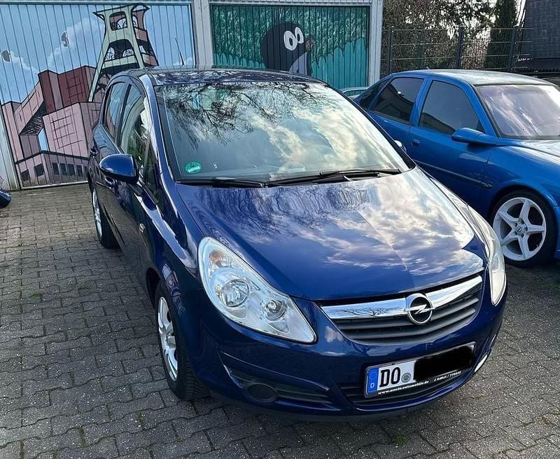Gebraucht Opel Corsa 80 PS (58 kW) 2009 Blau Kleinwagen