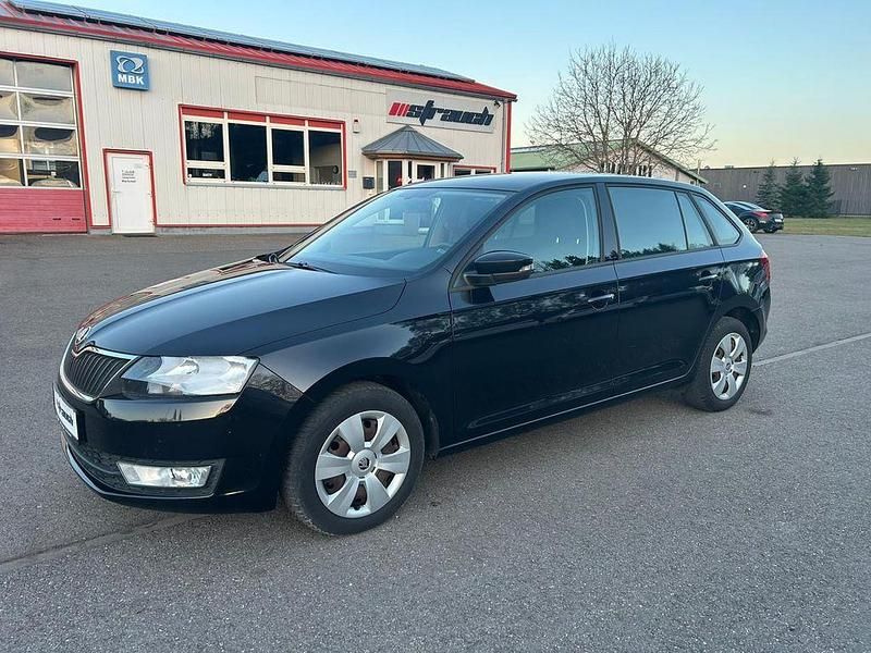 Gebraucht Skoda Rapid Ambition 90 PS (66 kW) 2015 Schwarz Kleinwagen