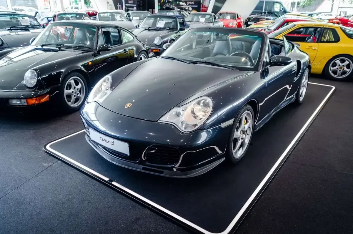 Gebraucht Porsche 996 Turbo 450 PS (330 kW) 2005 Grau Cabrio