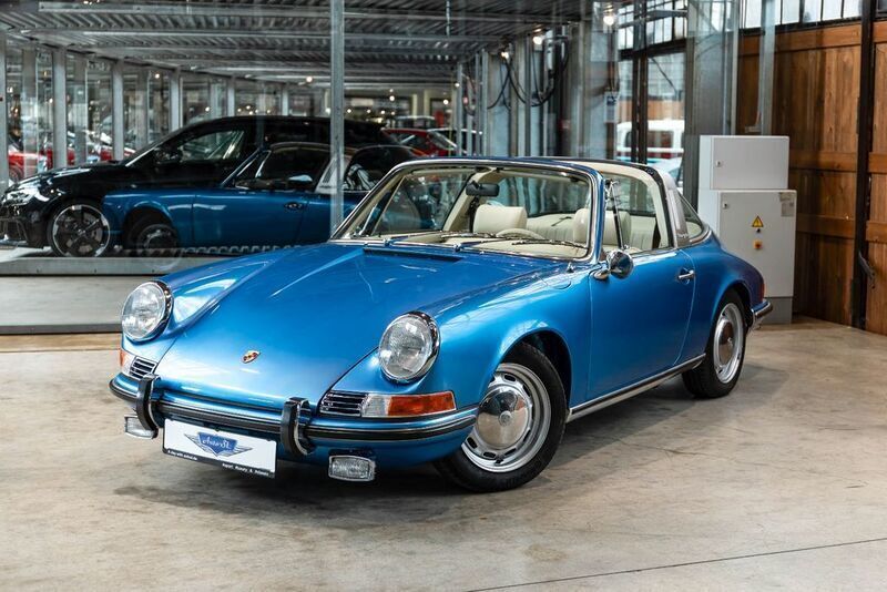 Blau Gebraucht 1971 Porsche 911 Cabrio | 88.890 € - Bild 1/4