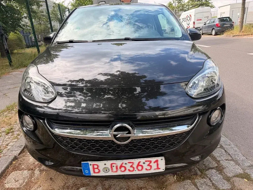 Gebraucht Opel Adam 69 PS (50 kW) 2014 Schwarz Kleinwagen