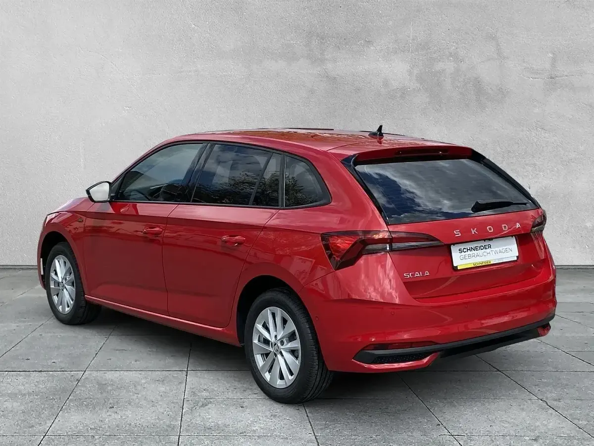 Gebraucht Skoda Scala Drive 116 PS (85 kW) 2025 Rot Kleinwagen