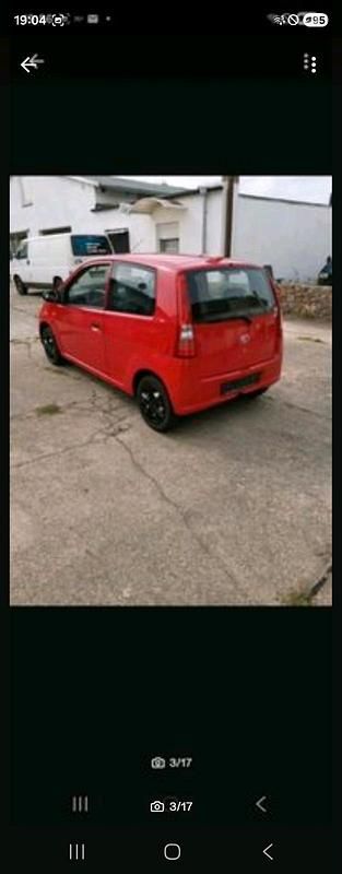 Brugt Daihatsu Cuore 58 HK (42 kW) 2004 Rød Hatchback