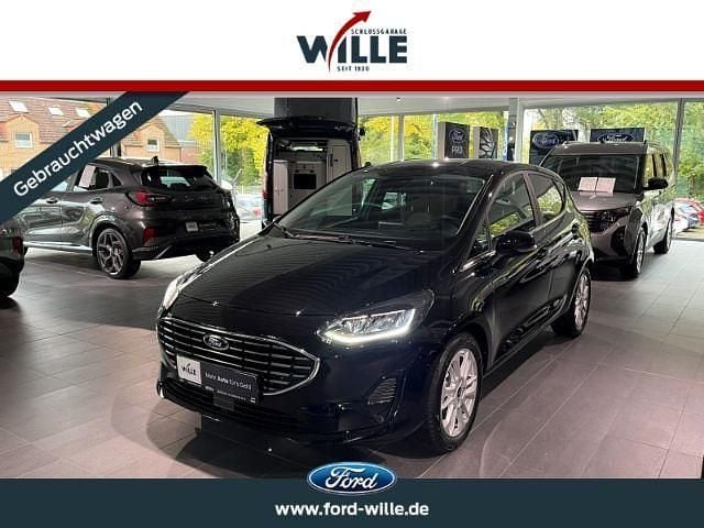 Schwarz Gebraucht 2023 Ford Fiesta Titanium Kleinwagen | 18.990 € (Fairer Preis) - Bild 1/4