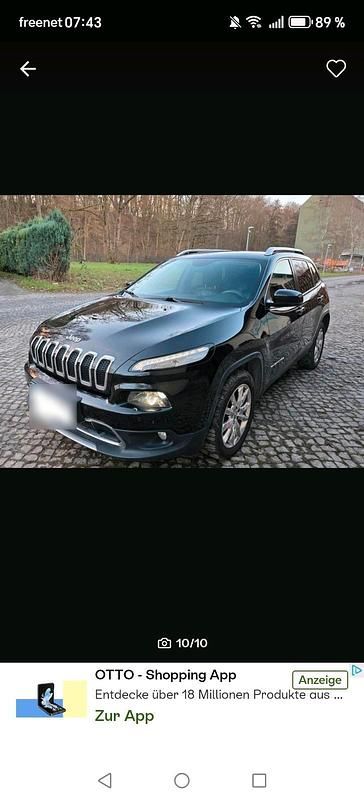 Gebraucht Jeep Cherokee 200 PS (147 kW) 2016 Schwarz SUV