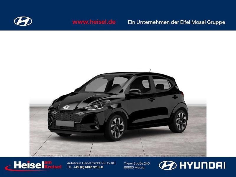 Schwarz Gebraucht 2025 Hyundai i10 Select Kleinwagen | 15.460 € (Fairer Preis) - Bild 1/4