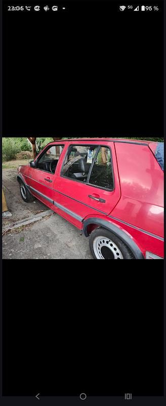 Gebraucht VW Golf II GTI 107 PS (78 kW) 1988 Rot Kleinwagen